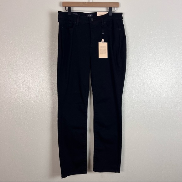 NWT NYDJ Sheri Slim Black - Picture 3 of 14